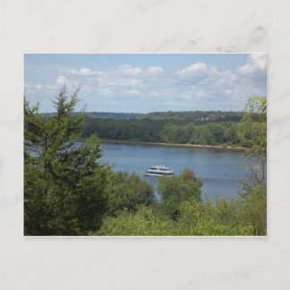 Mississippi River boat Postcard