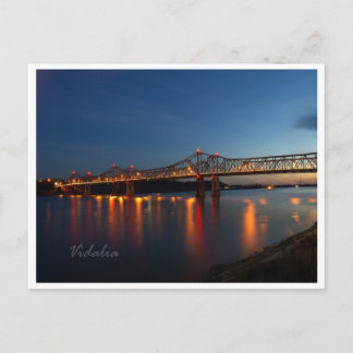Mississippi River Bridges Postcard