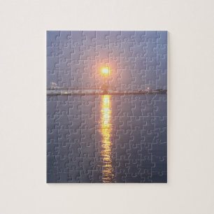 Mississippi River Sunrise Jigsaw Puzzle
