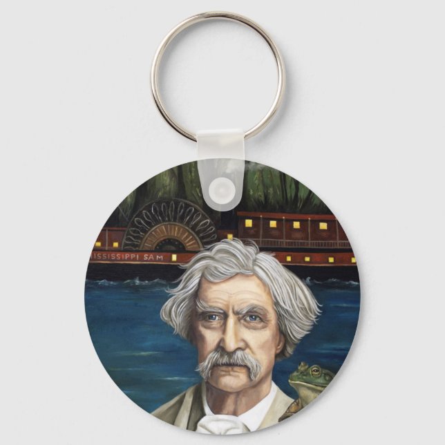Mississippi Sam Aka Mark Twain Key Ring (Front)