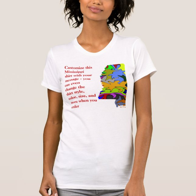 Mississippi  Shirt - Custom with Election or other (Front)