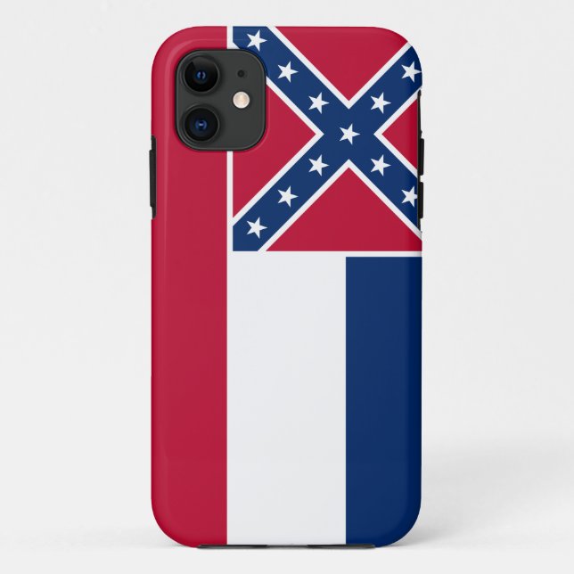 Mississippi State Flag Phone Case (Back)