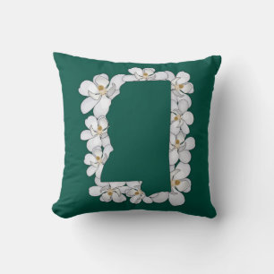 Mississippi State Flower Cushion