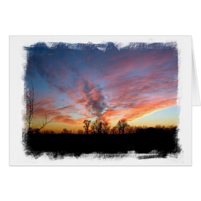 Mississippi Sunset Card (Front Horizontal)