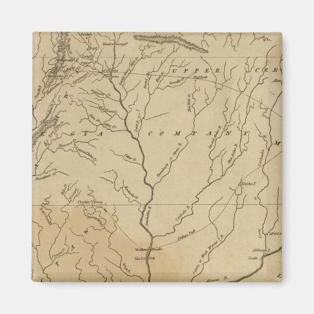 Mississippi Territory 3 Magnet (Front)