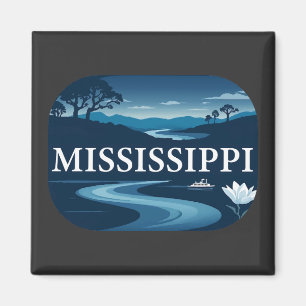 Mississippi United States of America Magnet
