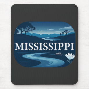 Mississippi United States of America Mouse Pad