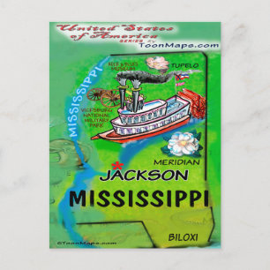 Mississippi USA Card
