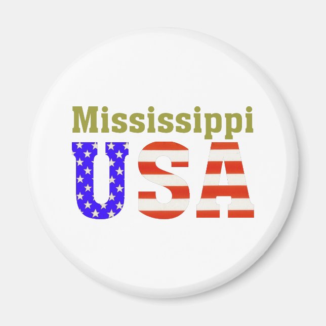 Mississippi USA! Magnet (Front)