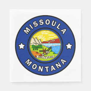 Missoula Montana Napkin