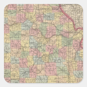 Missouri 10 square sticker