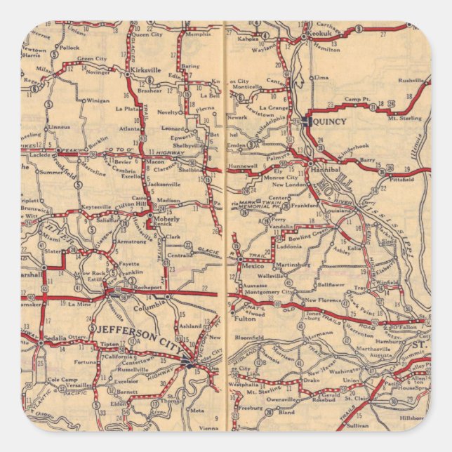 Missouri 11 square sticker (Front)