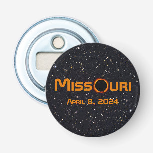Missouri 2024 Total Solar Eclipse Bottle Opener
