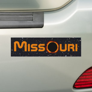 Missouri 2024 Total Solar Eclipse Bumper Sticker