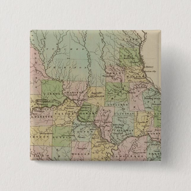 Missouri 6 15 cm square badge (Front)
