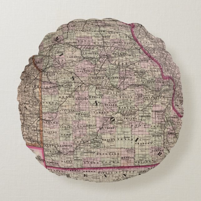 Missouri 7 round cushion (Front)