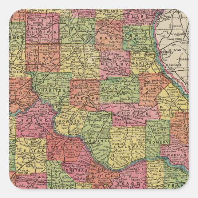 Missouri 8 square sticker (Front)
