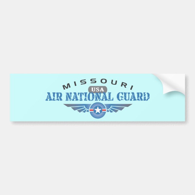 Missouri Air National Guard Bumper Sticker (Front)