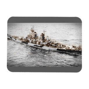 Missouri at Sea Magnet