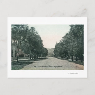 Missouri Avenue ViewDeer Lodge, MT Postcard