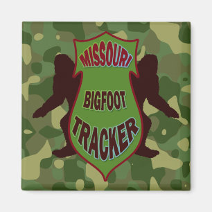 Missouri Bigfoot Tracker Magnet