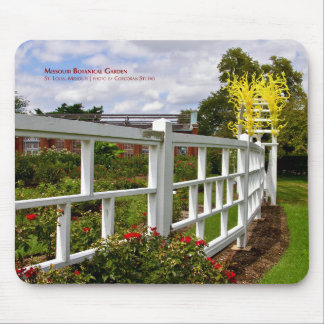 Missouri Botanical Garden Rose Garden Fence Mouse Pad