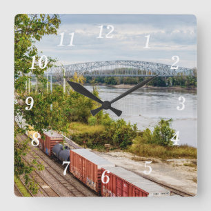 Missouri Capitol View Wall Clock