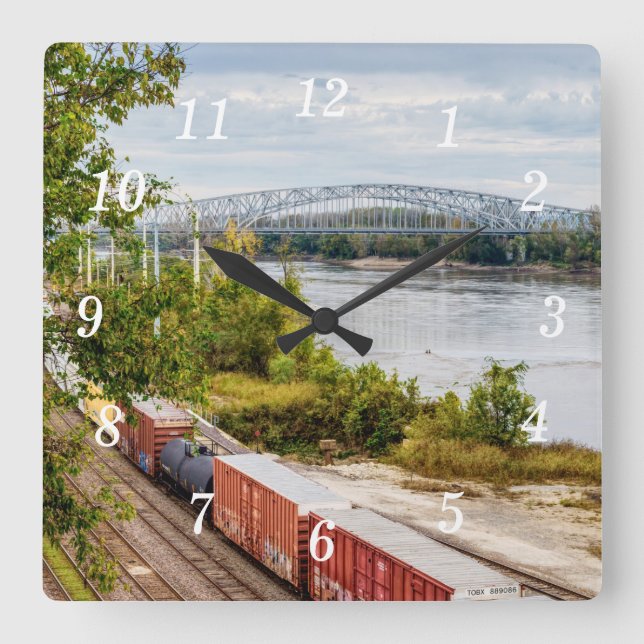 Missouri Capitol View Wall Clock (Front)