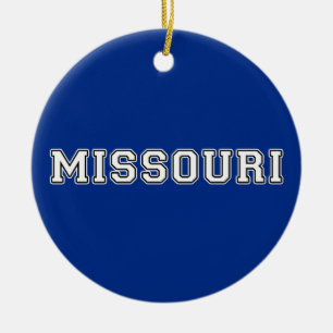 Missouri Ceramic Tree Decoration