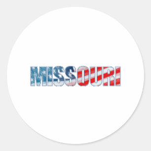 Missouri Classic Round Sticker