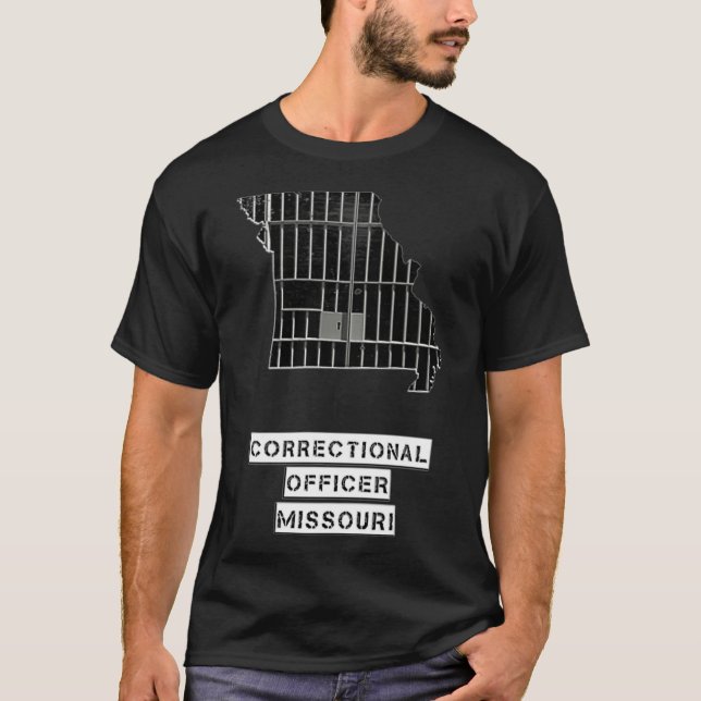 Missouri Correctional Officer Thin Grey Line T-Shirt (Front)