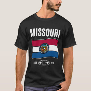 Missouri flag 1821 T-Shirt