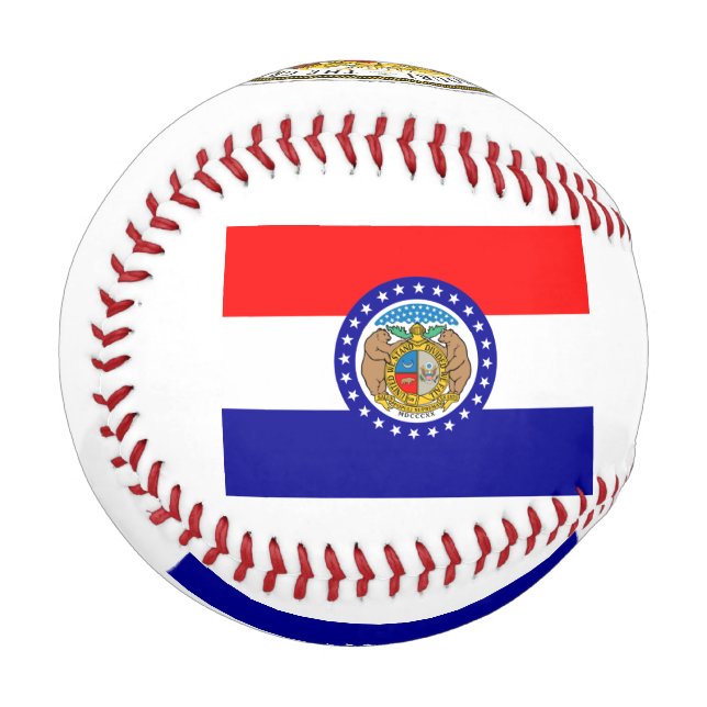 Missouri flag baseball (Front Left)