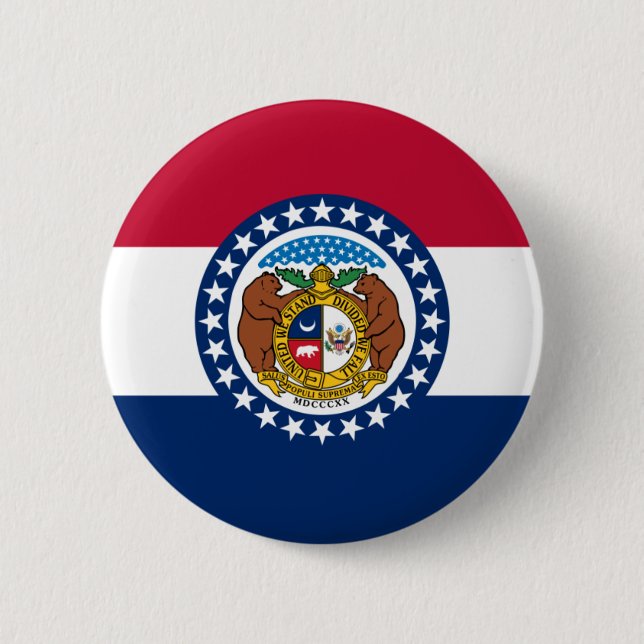 Missouri Flag Button (Front)
