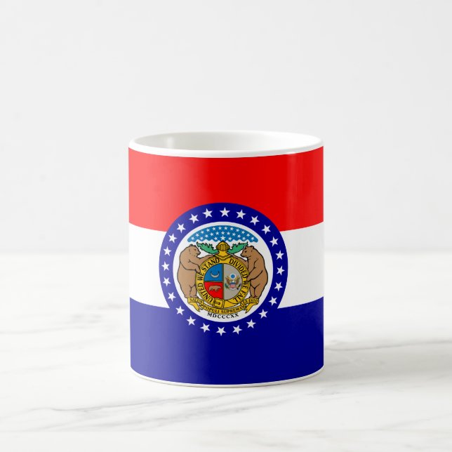 Missouri flag coffee mug (Center)