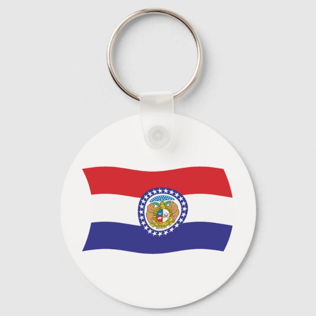 Missouri Flag Keychain (Front)