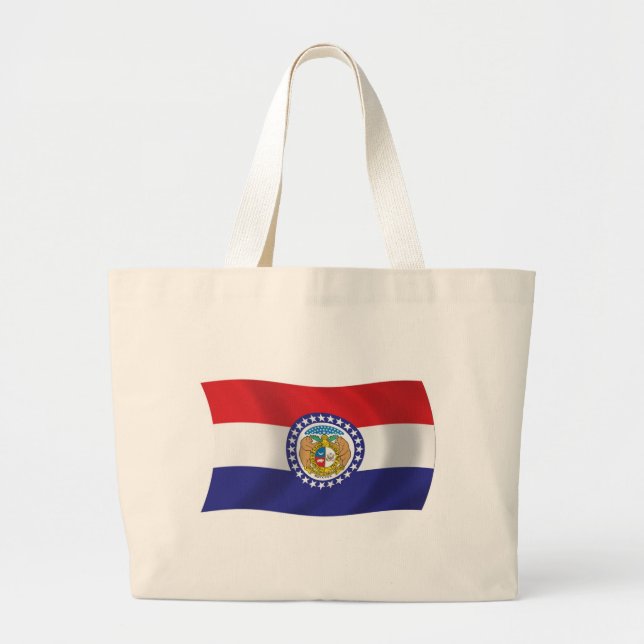 Missouri Flag Tote Bag (Front)