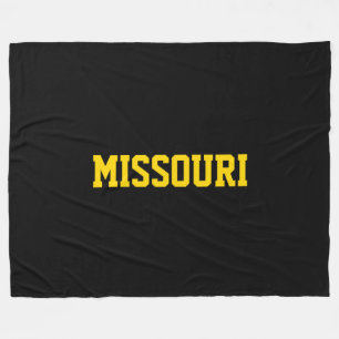 MISSOURI FOOTBALL Fleece Blanket