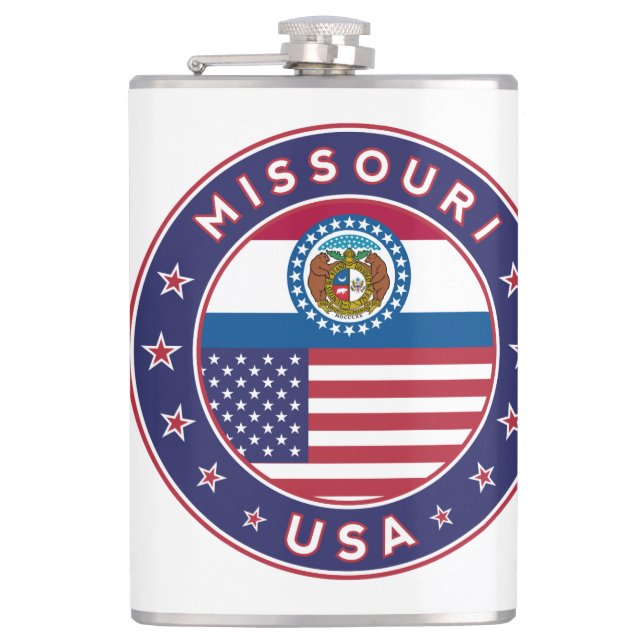 Missouri Hip Flask (Front)