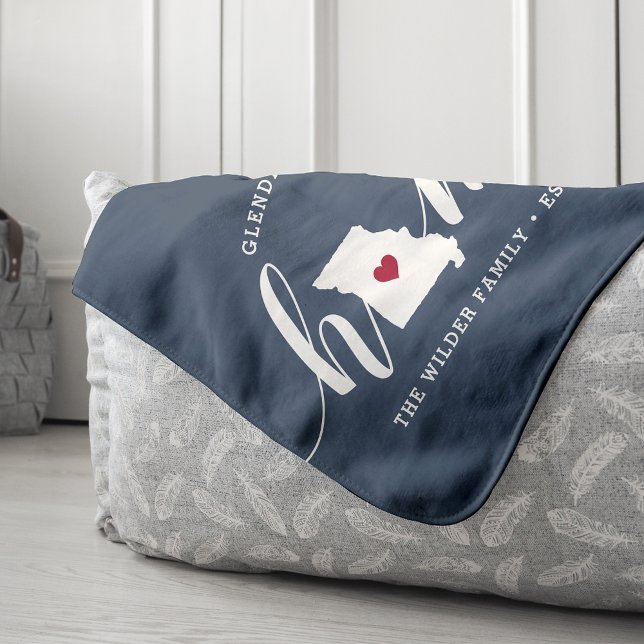 Missouri Home State Personalised Sherpa Blanket (Creator Uploaded)