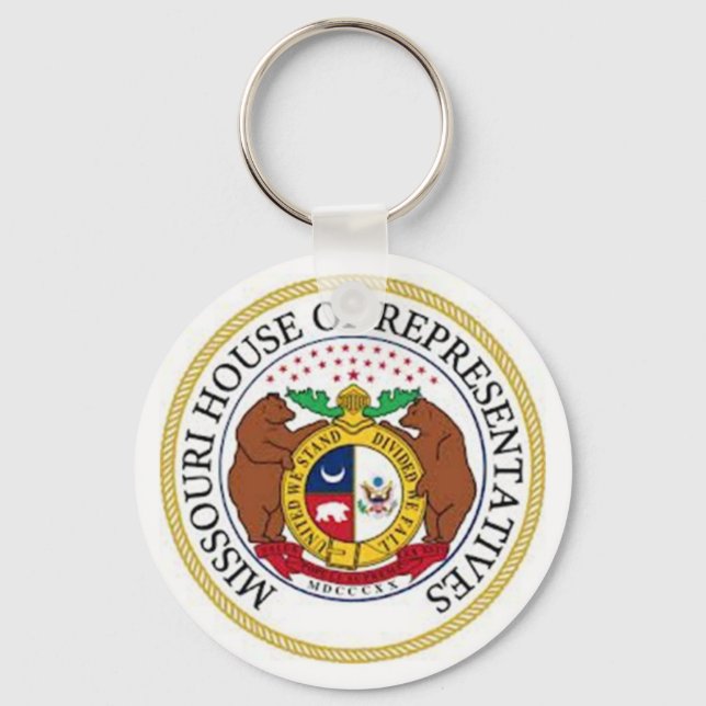 MISSOURI HOUSE of REPRESENTATIVES Key Ring (Front)