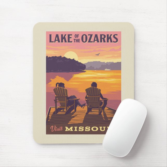 Missouri | Lake of the Ozarks Mouse Pad (With Mouse)