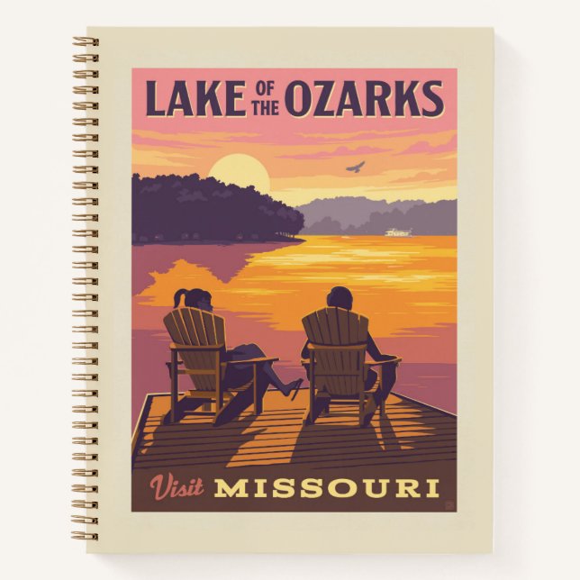 Missouri | Lake of the Ozarks Notebook (Front)
