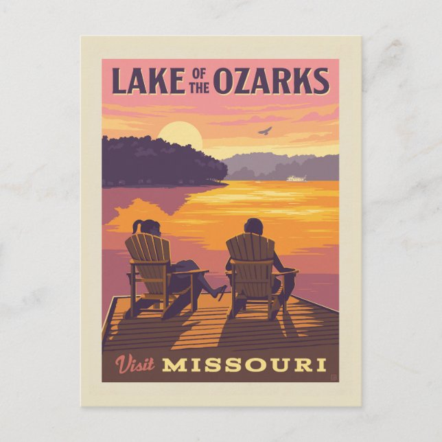 Missouri | Lake of the Ozarks Postcard (Front)