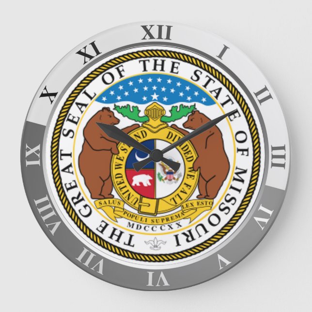 Missouri Large Clock (Front)