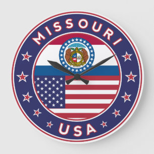 Missouri Large Clock
