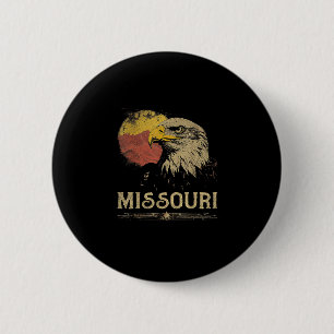 Missouri - love nature vintage hiking 70s 80s 6 cm round badge