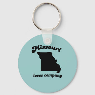 Missouri loves company key ring