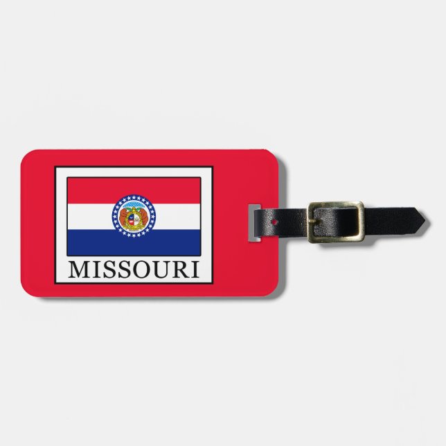 Missouri Luggage Tag (Front Horizontal)