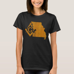 Missouri Masons Grand Lodge F&am Momason Father's  T-Shirt